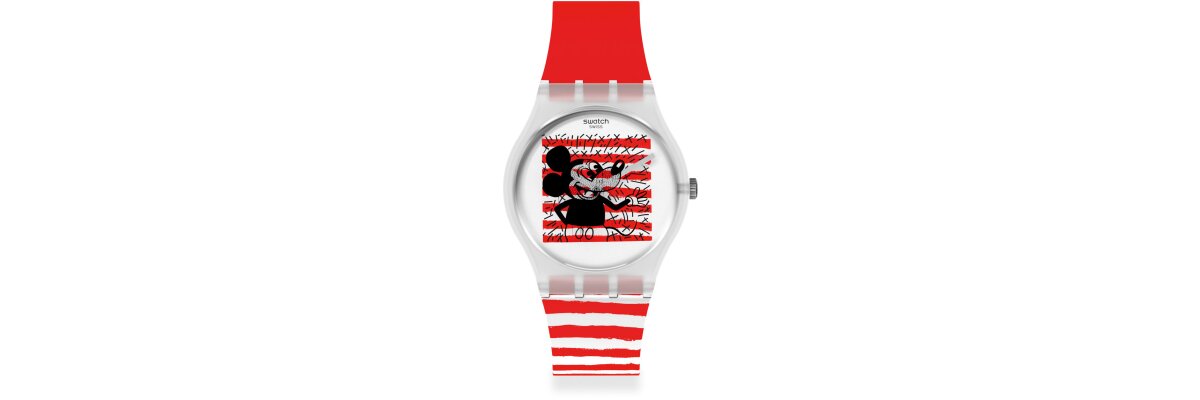 Mickey Mouse trifft Keith Haring bei Swatch - Mickey Mouse trifft Keith Haring bei Swatch