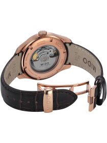 BELLUNA II Blueray Automatic Gent blue/rosé, Leder