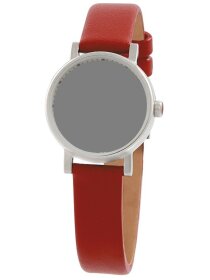 Red leather extra long