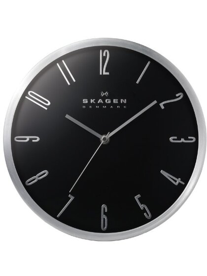 Wanduhr mit Zahlenindices, ZB