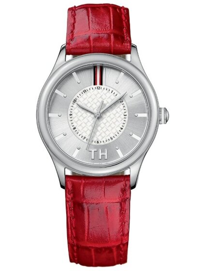 WOMEN Lederband rot