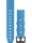 Original Garmin QuickFit®-Armband 22 mm, Silikon, cyanblau, Schließe - Edelstahl schwarz