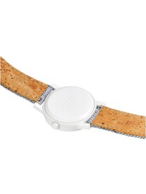 Essence Weiß, 32mm, Armband Blau