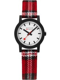 Essence Scottish Schwarz,Armband  Rot, 32 mm