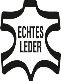 Herren Leder-Armband Anker, Edelstahl
