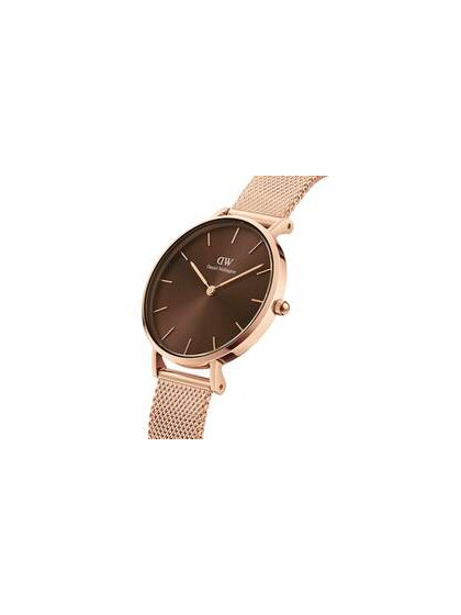 Daniel Wellington Petite Amber 32 Brown DW00100477, Damenuhr