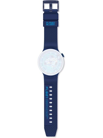Ersatzband f. Swatch ASB01N101C - SECOND HOME / SILICONE STRAP
