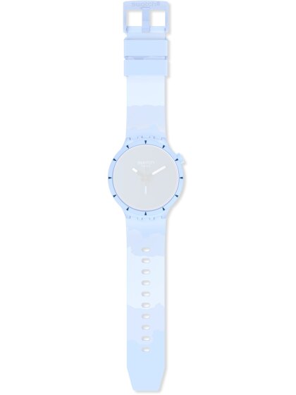 Ersatzband f. Swatch ASB03N102 - LOST IN THE ARCTIC / SILICONE