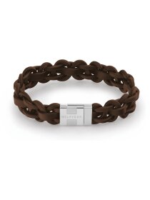Magnetic braided leather family