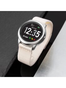 Sector 01 SMART 46 mm WHITE STRAP