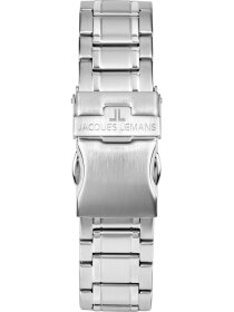 Sydney 42mm Schwarz Stahlarmband