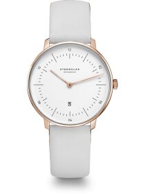 NAOS XS weiß roségold Band Klassik weiß