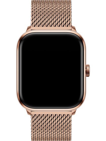 Band - Smart - Milanese - rosé - 22 mm