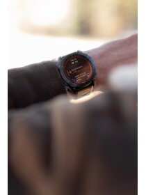 FĒNIX® 7X Pro - 51mm – Saphir Solar Edition, schwarz/carbongrau Titan