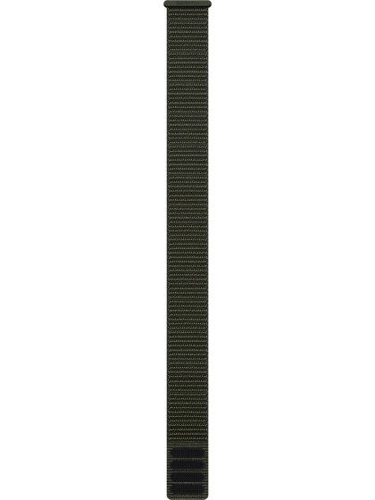 Original Garmin UltraFit-Armband 26 mm, Nylon, moosgrün