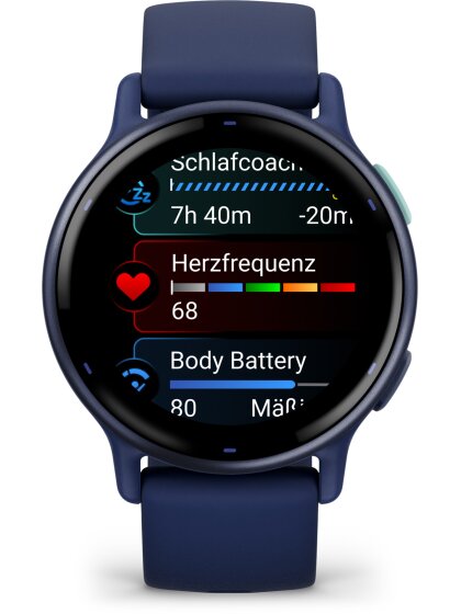 vívoactive® 5, 42mm, Königsblau/Blau Metallic