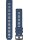 Original Garmin Instinct®-Wechselarmband 22 mm, Silikon, Tidal Blue, Schließe - Edelstahl schiefergrau