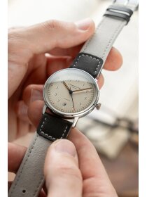LUMATIK beige silber Band Nylon