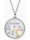 Kette Glaslinse Engel Bicolor mit Zirkonia