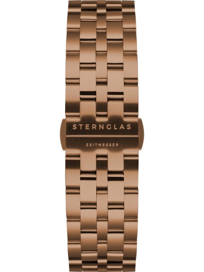 Gliederarmband 20 mm bronze (poliert, matt)