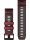 Original Garmin Fenix 8 QuickFit-Armband 26 mm Silikon Marsala/Graphit