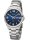 Herrenuhr Gliederband 20 bar blau