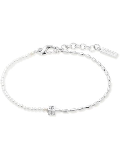 NUGGET PEARL Armband Silber