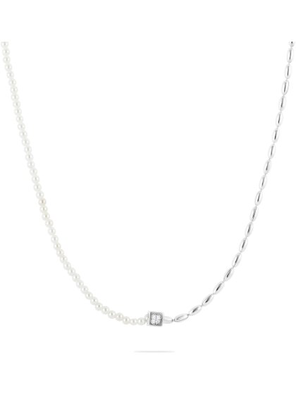 NUGGET PEARL Halskette Silber