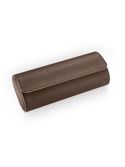 Uhrenrolle 3er braun