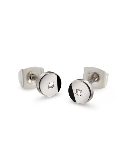 Ohrstecker Titan rund Brillant