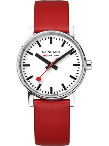evo2, 35 mm Leder vegan rot