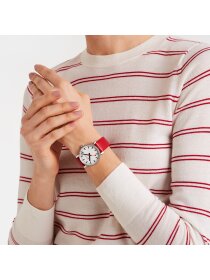 evo2, 35 mm Leder vegan rot