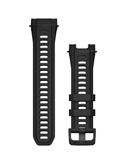 Original Garmin Silikon-Wechselarmband 26 mm, (Instinct® 3 – 50 mm), Silikon Schwarz