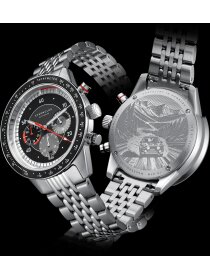 TACHYMETER 2.0 schwarz Metallarmband