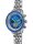 TACHYMETER 2.0 dunkelblau Metallarmband