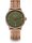 NAOS Automatik dunkelgrün bronze Band SuperSlim bronze
