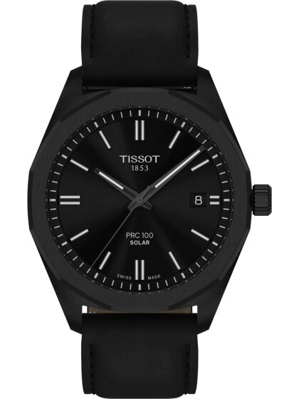 PRC 100 Solar Quarz 39mm schwarz