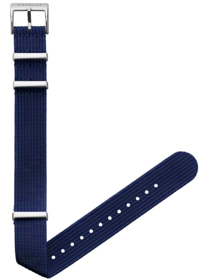 Field 20 marineblau silber poliert