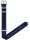 Field 20 marineblau silber poliert