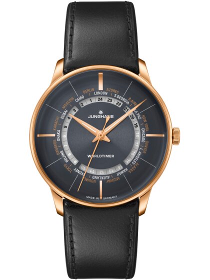 Meister Worldtimer Anthrazit