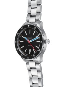MARUS 2.0 schwarz-silber Metallarmband