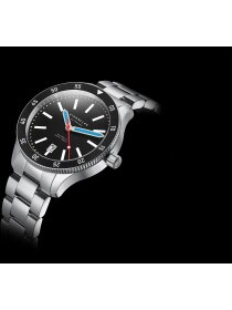 MARUS 2.0 schwarz-silber Metallarmband