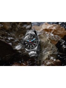 MARUS 2.0 schwarz-silber Metallarmband