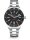 MARUS 2.0 schwarz-silber Metallarmband