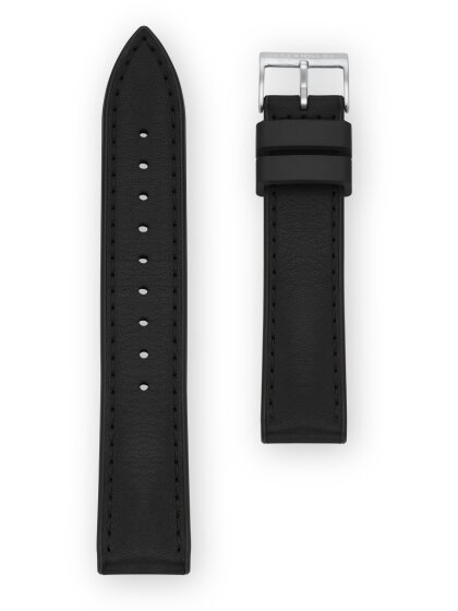 Hybrid 20mm schwarz silber