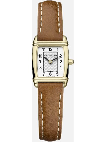 ART DECO Damenuhr XS braun