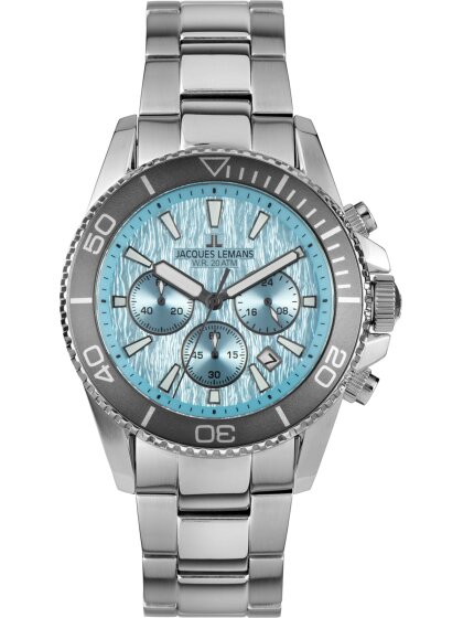 Liverpool Diver Chrono Eisblau 44mm