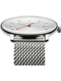 Doppio Big 41 mm silberf. Milanese