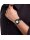 Doppio Big SOLAR 41 mm schwarz-weiß Leder