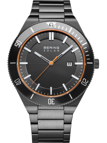 Herrenuhr Solar Anthrazit